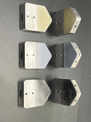 Greifferbacken Diamantbeschichtung